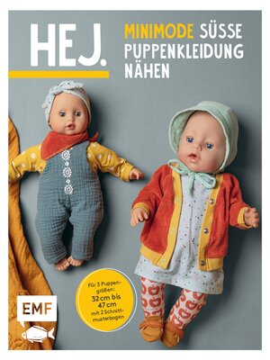 cover image of Hej. Minimode – Süße Puppenkleidung nähen